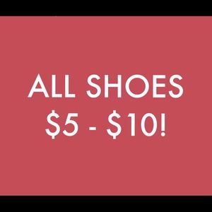 SHOE SALE!